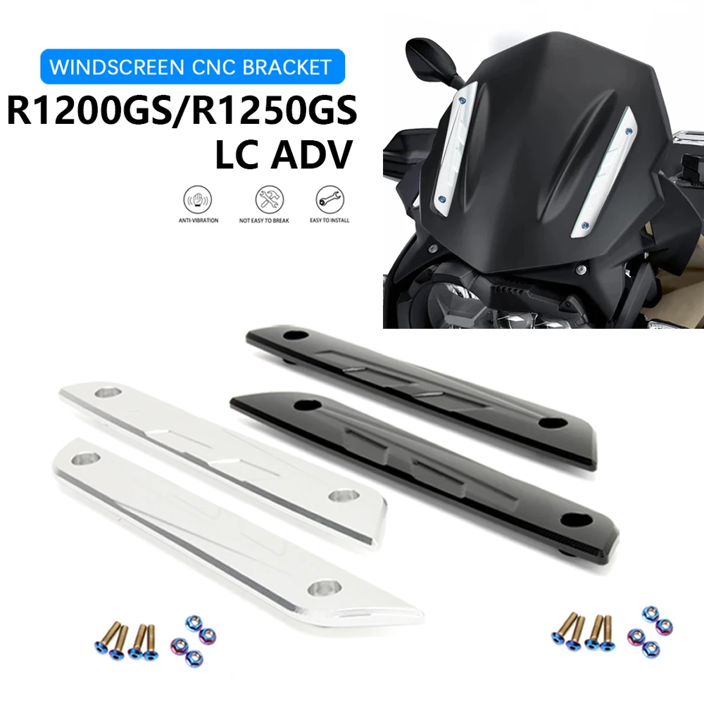 

Strip Bracket Kit WindScreen For BMW R1200GS R1250GS ADV Motorcycle Windshield aluminium Trim R 1200 1250 GS Adventure 2013-2025
