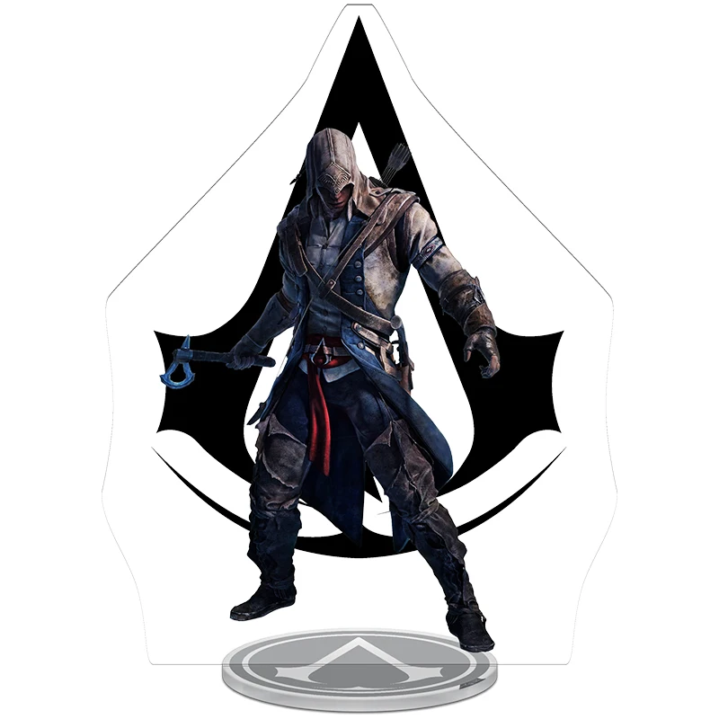 Game Assassin\'s Creed Acrylic Stand Figure Goods Anime fans Collection Room Decor Desktop Display Gift