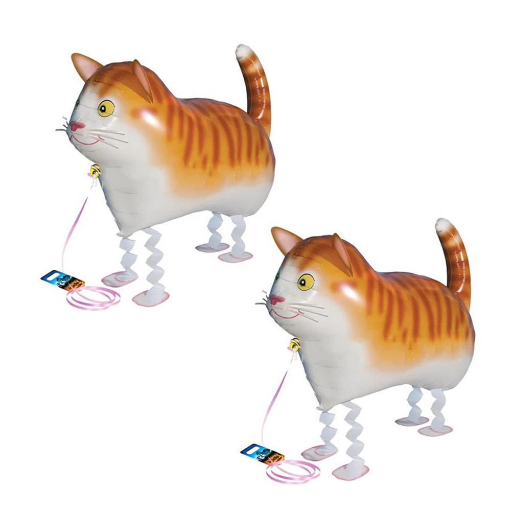 

Creative Cat Shape Foil Balloon Self-Seal Leak-Proof Walking Animal Decor Party Birthday Festival Decoration Supplies