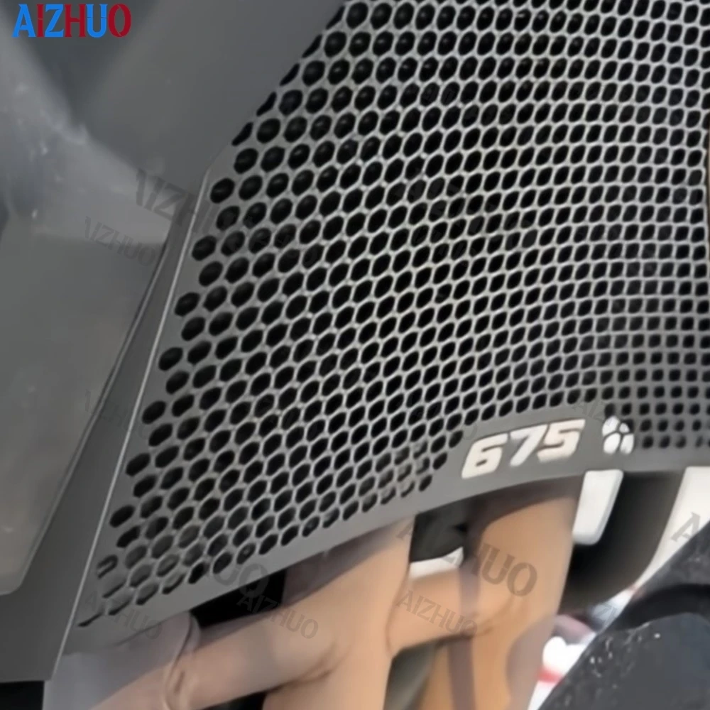 

Radiator Guard For Street Triple R Street Triple 675 675R 2008-2015 2016 Radiator Grille Cover Aluminium Motorcycle Accessories