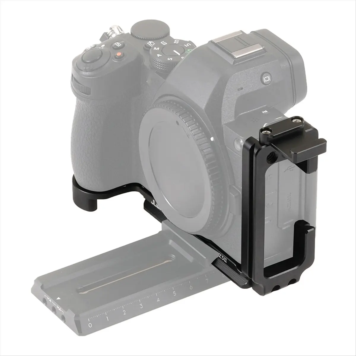 لوحة تحرير سريعة على شكل حرف L لـ Z5 II Arca متوافقة مع الحذاء البارد تدعم حامل الحذاء البارد #2