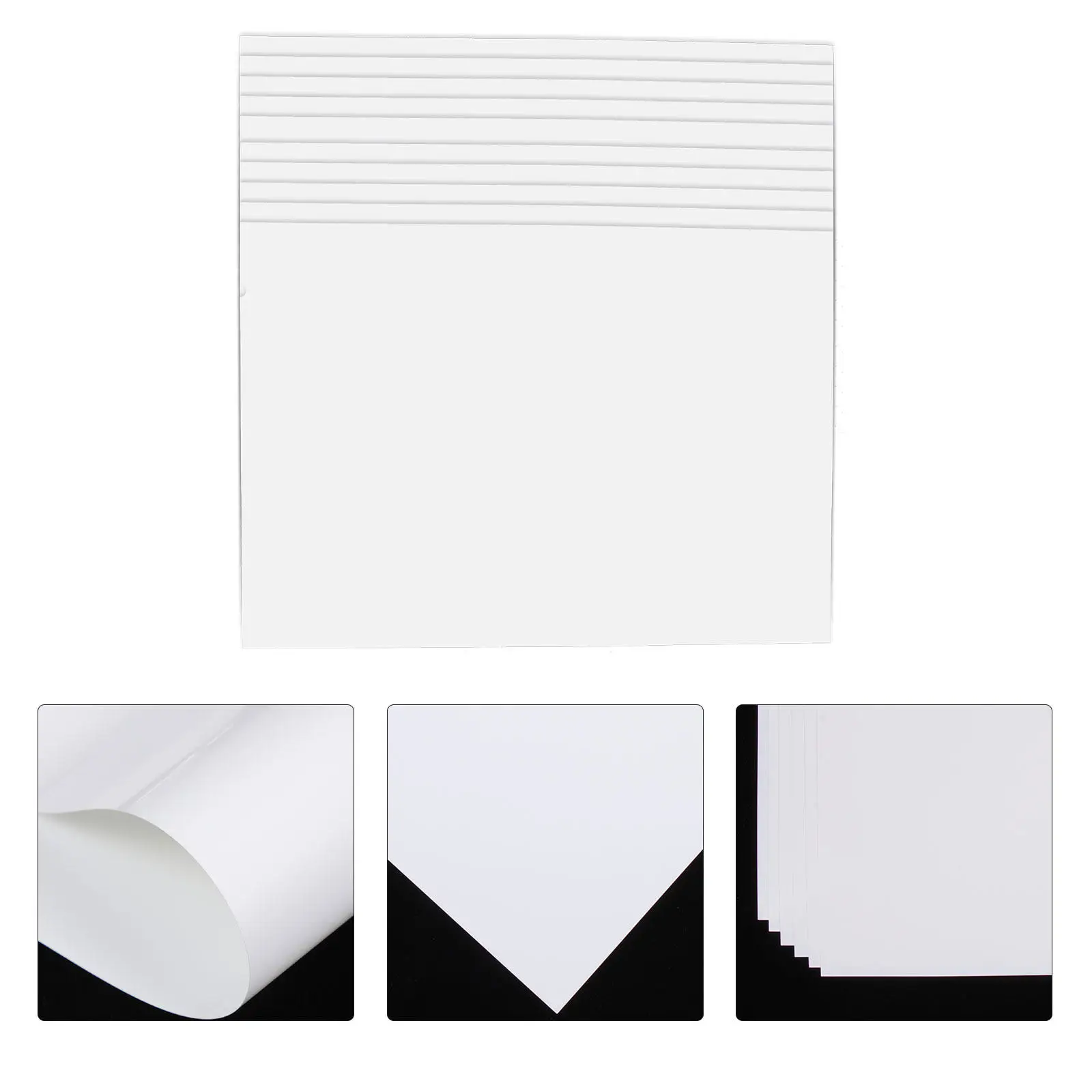 10Sheets Glossy Photo Printing Paper Professional Photographic Paper Smooth Scratch-Resistant Oil-Resistant A4 Size for School