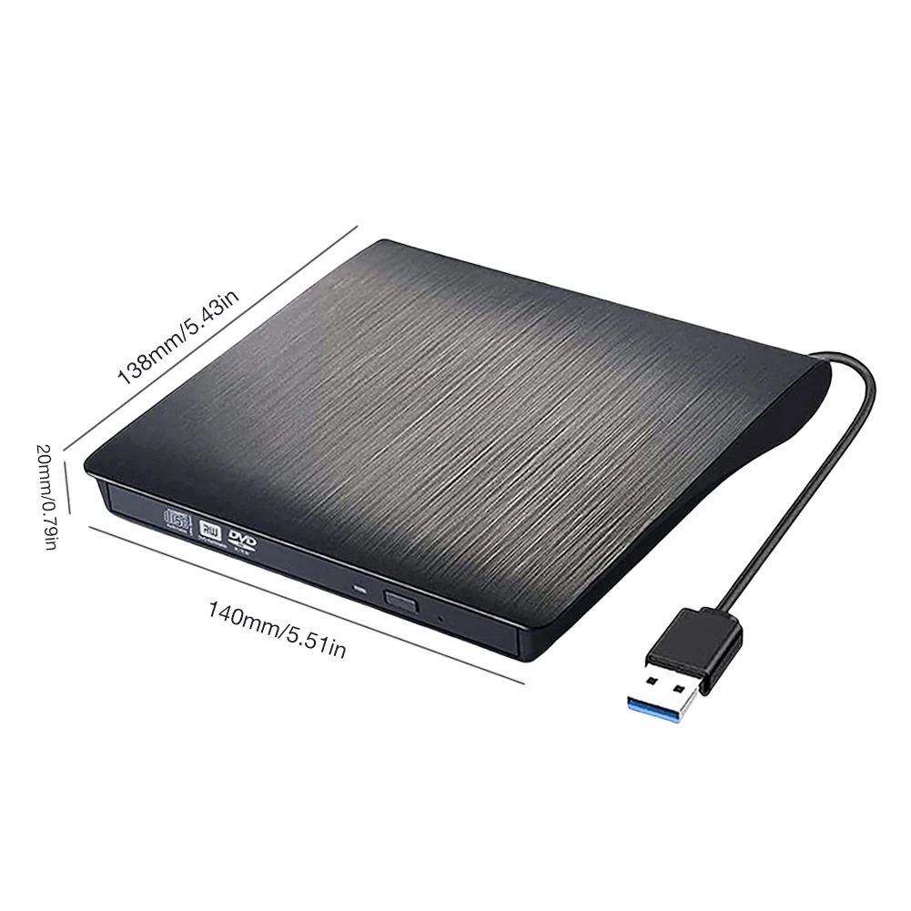 USB 3.0/USB 3.0 + Type-C Slim DVD External Enclosure 9.5mm/12.7mm SATA To USB CD ROM ODD Case Box ODD Caddy for Laptop Notebook view 6