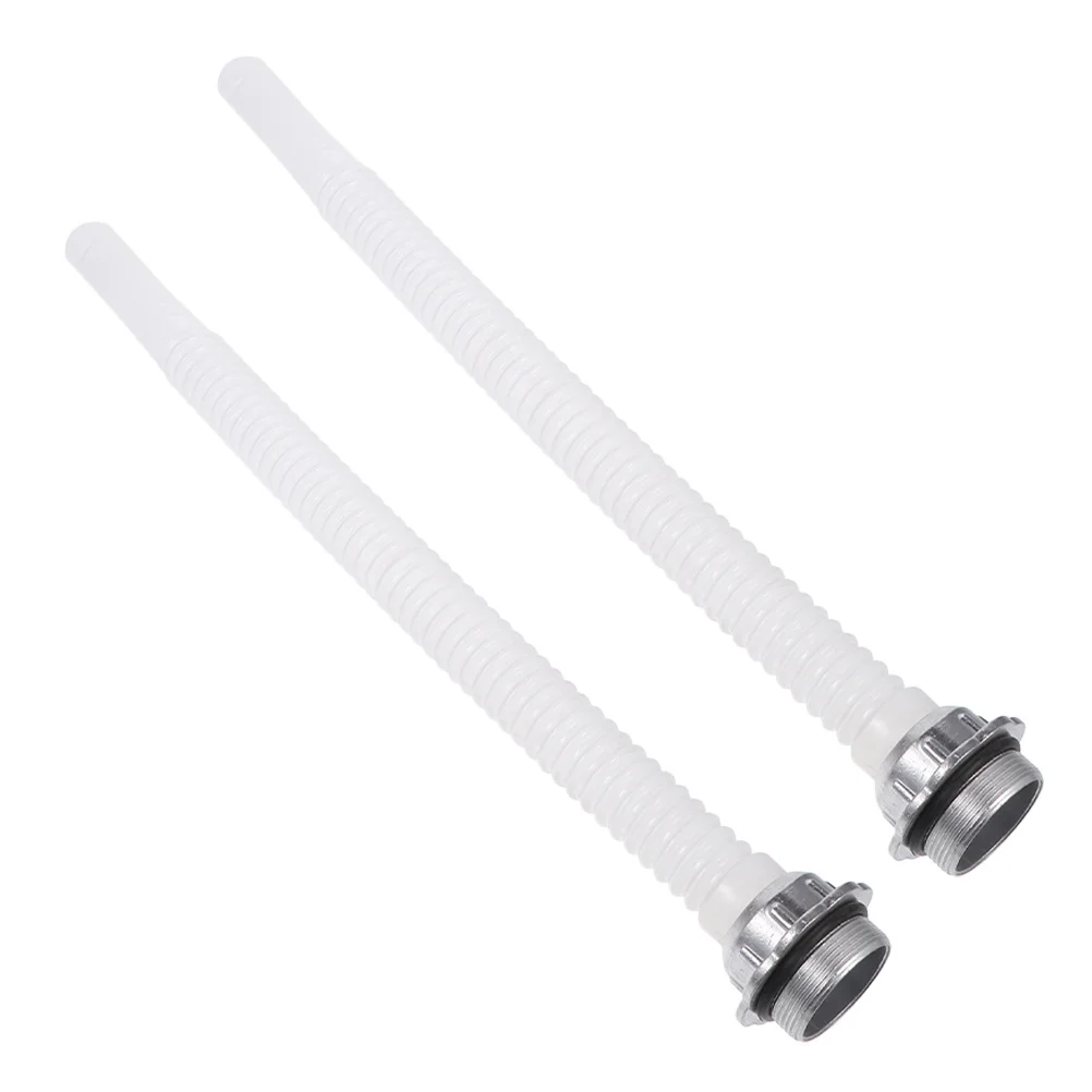 

2Pcs Plastic Oil Hose for Fuel Cans Flexible Fuel Line Transfer Tube Car Refueling Tool Leak-Proof Replacement