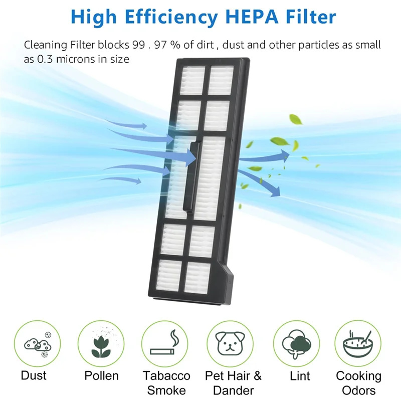 A94E-Ersatz Für Eufy X10 Pro Omni Roboter Vakuum Zubehör Kit Roller Pinsel Staub Taschen Seite Pinsel Hepa-Filter Mopp Pads