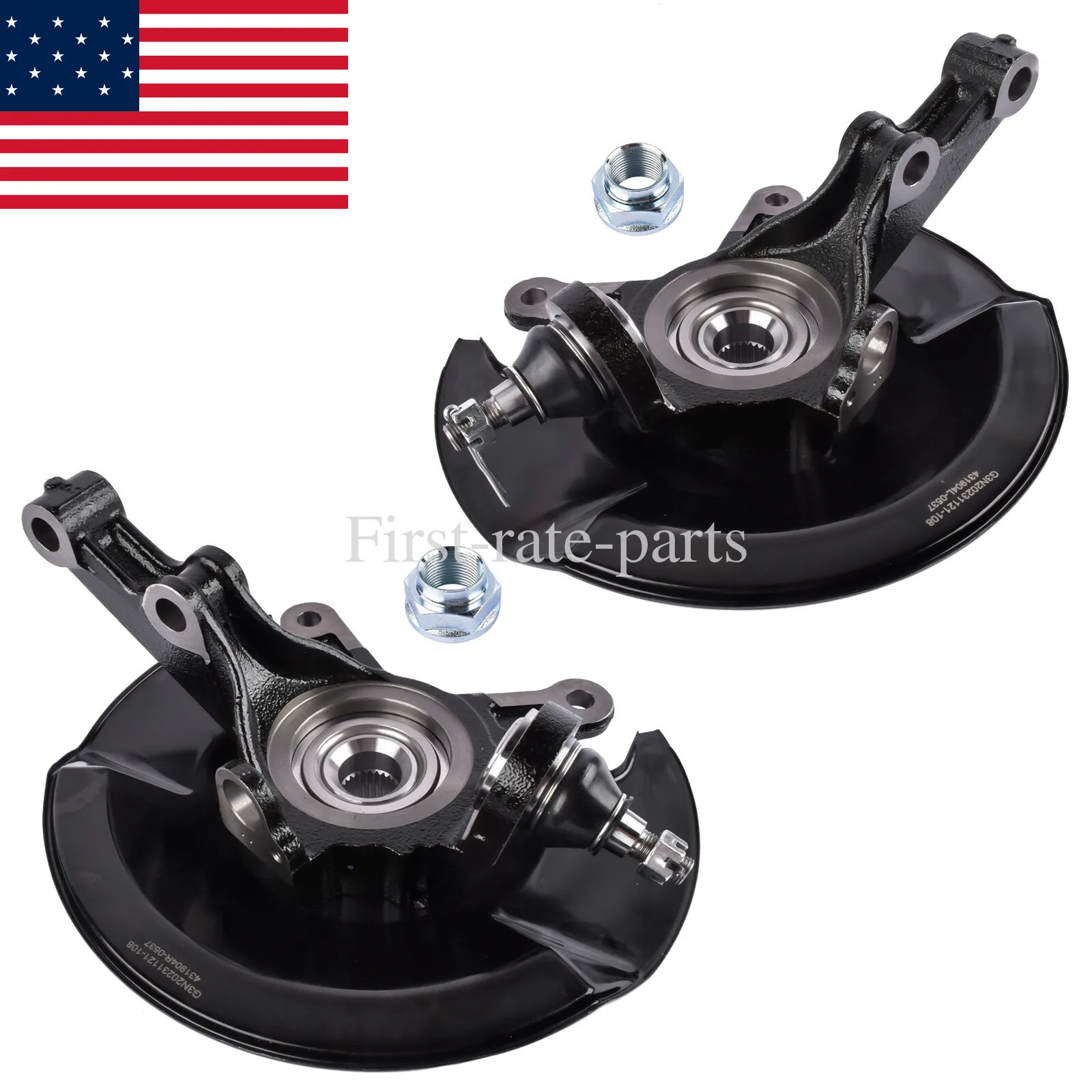 AP03 698494 Front L&R Wheel Hub Bearing Steering Knuckle for Honda Civic 2003-05 1.7L 51210S5AJ30, 45255S01A00, 44600S5DA00
