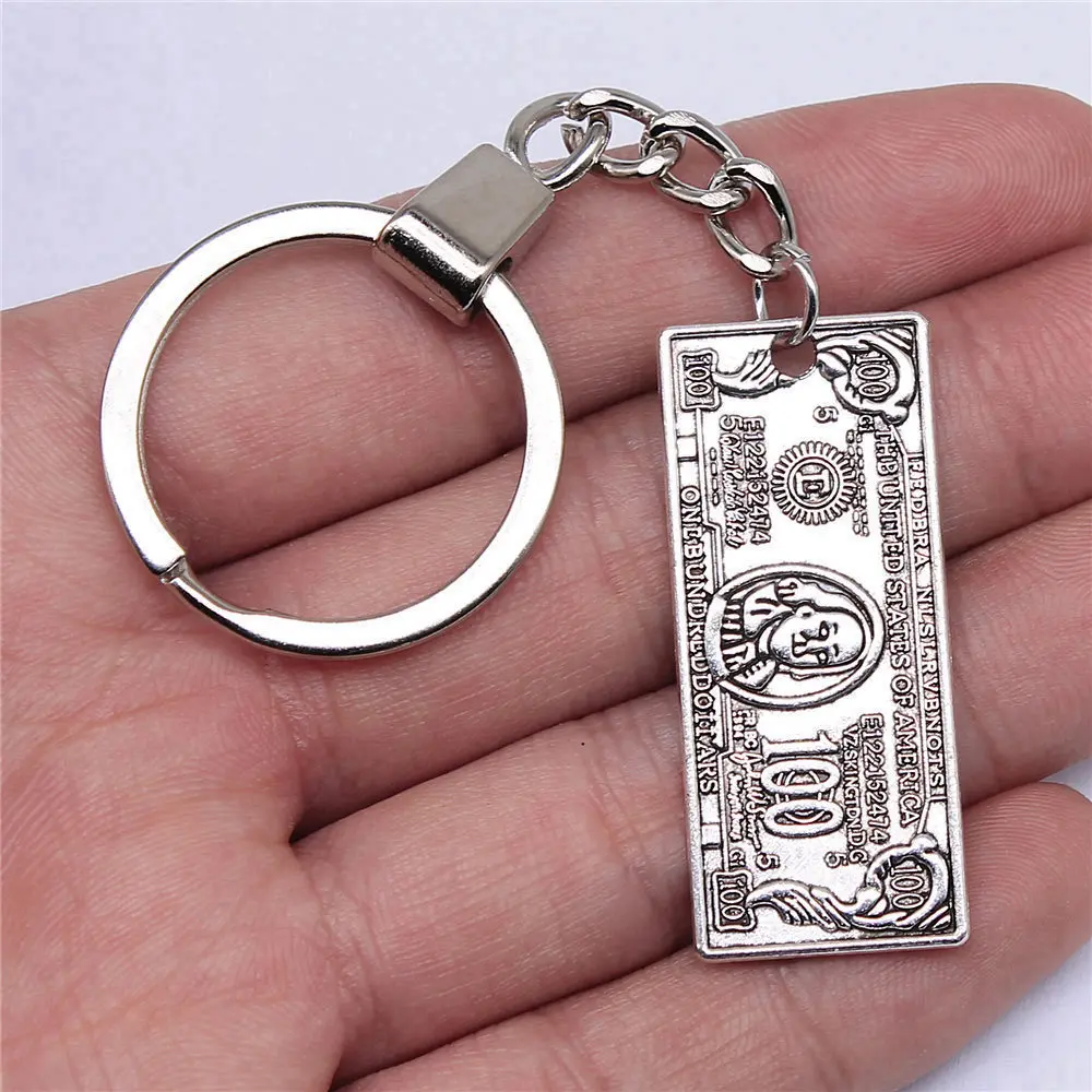 Airplane Gear Steampunk Aviation Mechanical Pendant Keychain Charm Key Ring Pilot Gift