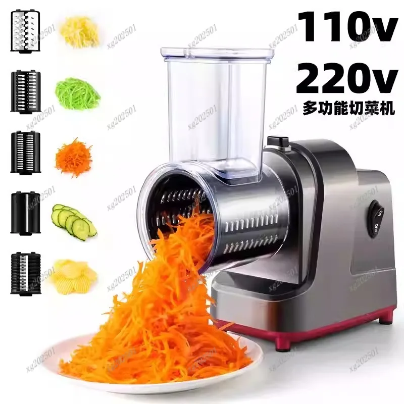 

Electric Vegetable Cutter Multifunctional Home Kitchen Food Slicer Shredder for Potato Carrot