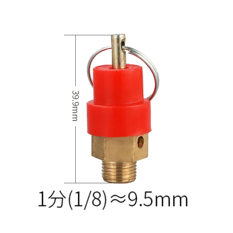 1/8" 1/4'' 3/8" 1/2" BSP 8kg Air Compressor Safety Relief Valve Pressure Release Regulator For Pressure Piping/Vessels