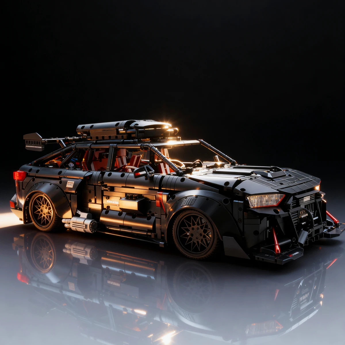 

Technical RS6 Racing Sport Car Building Block High-Tech City Mechanical Speed Vehicle Model Brick Toys For Kid Birthday Gift MOC