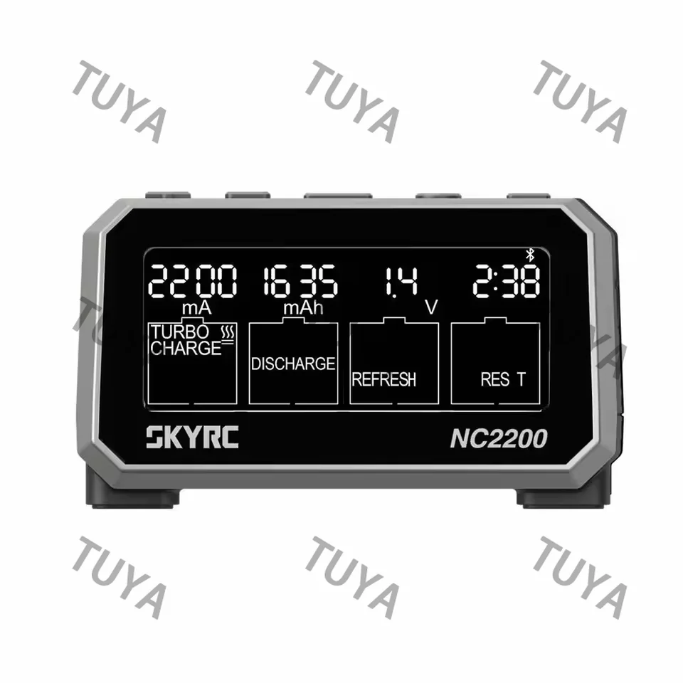 

Зарядное устройство и анализатор батарей NC2200 12В/2.0А на 4 слота для AA/AAA NiMH/NiCD аккумуляторов с функцией быстрой зарядки и восстановления