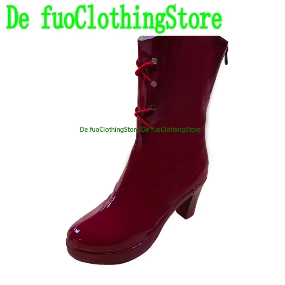 DefuoClothing Isekai Emotion Cosplay Shoes Anime Convention Anime Game لعب الأدوار الأحذية والأحذية حفلة الهالوين
