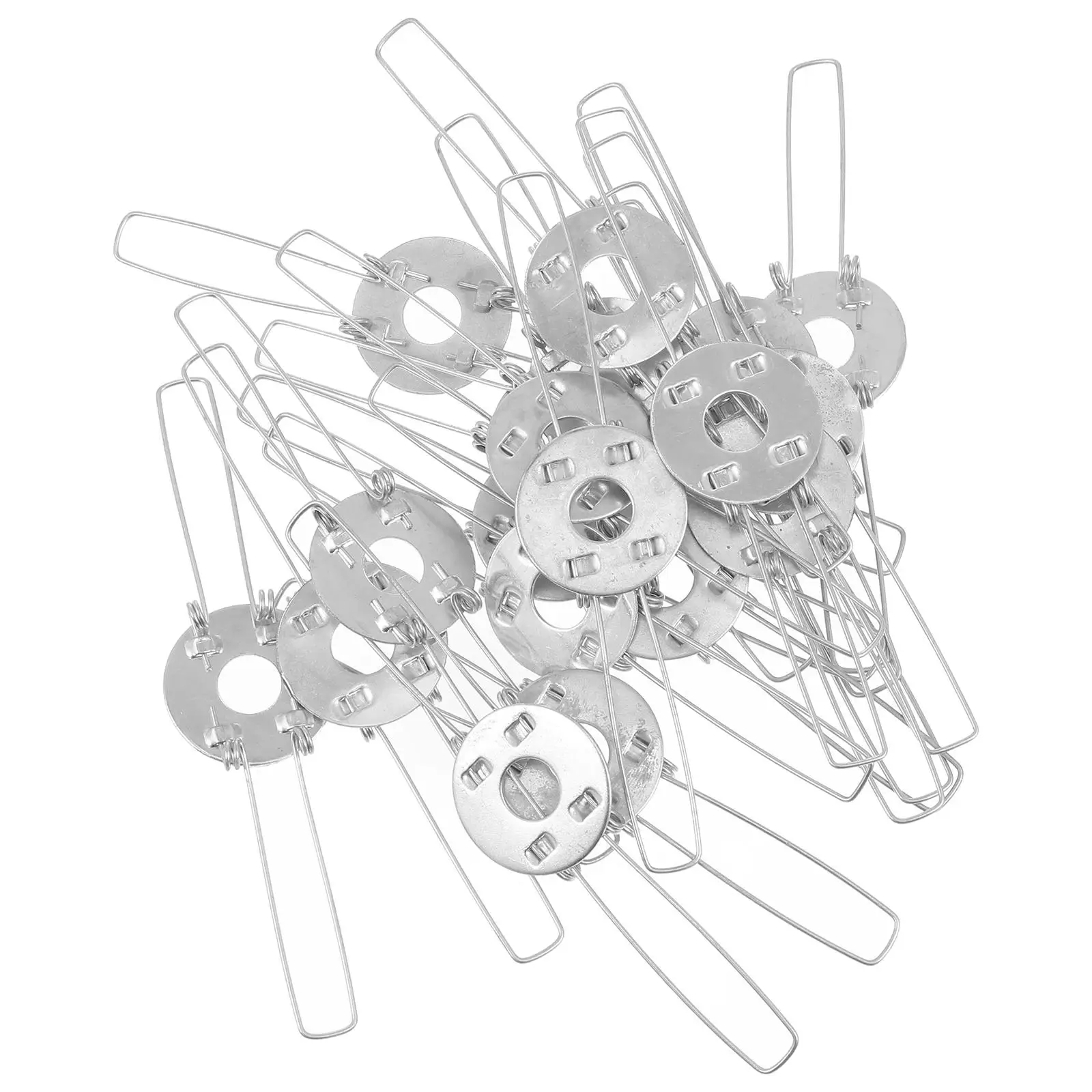 20 Pcs Shade Buckle Lampshade Accessories Table Light Screen Fixing Clips Iron Ceiling Lights