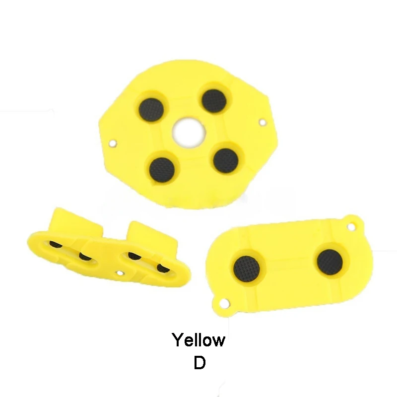 YuXi 1 комплект для GB проводящих клейких кнопок, сменный контроллер, стандартная резиновая подкладка для кнопок, резиновый коврик