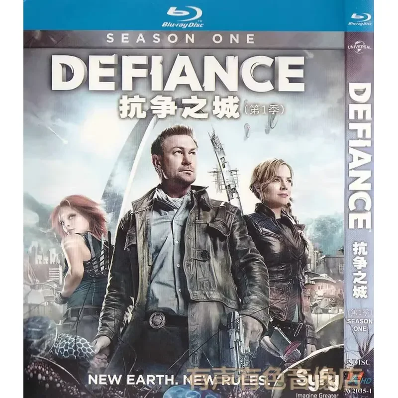BD Blu-ray High Definition Science Fiction Action American Drama City of Resistance Seasons 1-3 10 Discs Uncut Ultra High