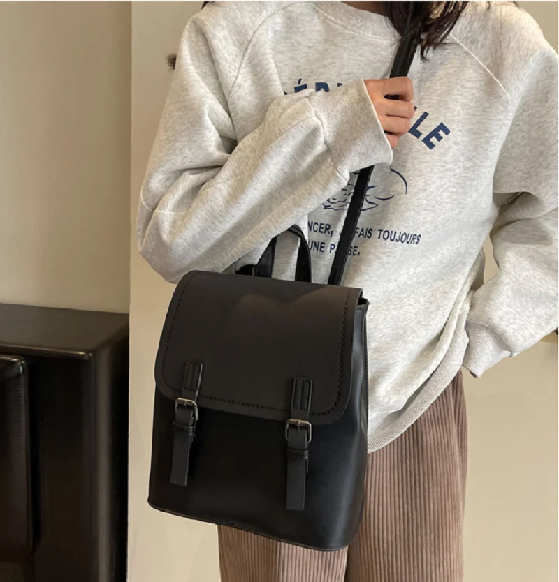 2025 New Women's Luxury Fashion High Quality Leather Backpacks Casual Travel Backpack Large Capacity Shoulder Bags Crossbody Bag