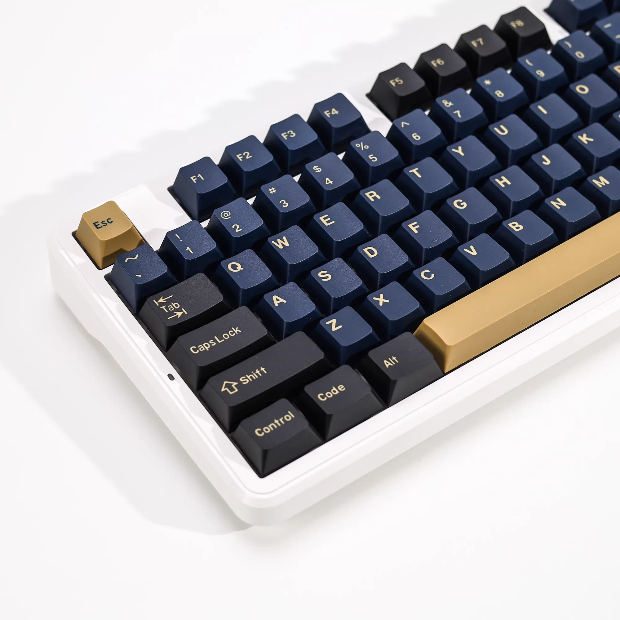 GMK Keycaps For MX Switch Mechanical Keyboard Blue Samruai 173 Keys Cherry Profile Double Shot PBT Keycap Key Caps Custom DIY