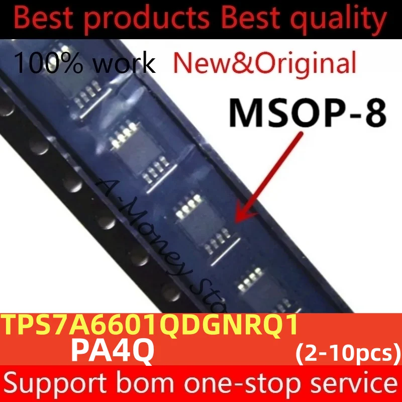 

(2-10pcs)TPS7A6601QDGNRQ1 TPS7A6601 TPS 7A6601 PA4Q MSOP-8