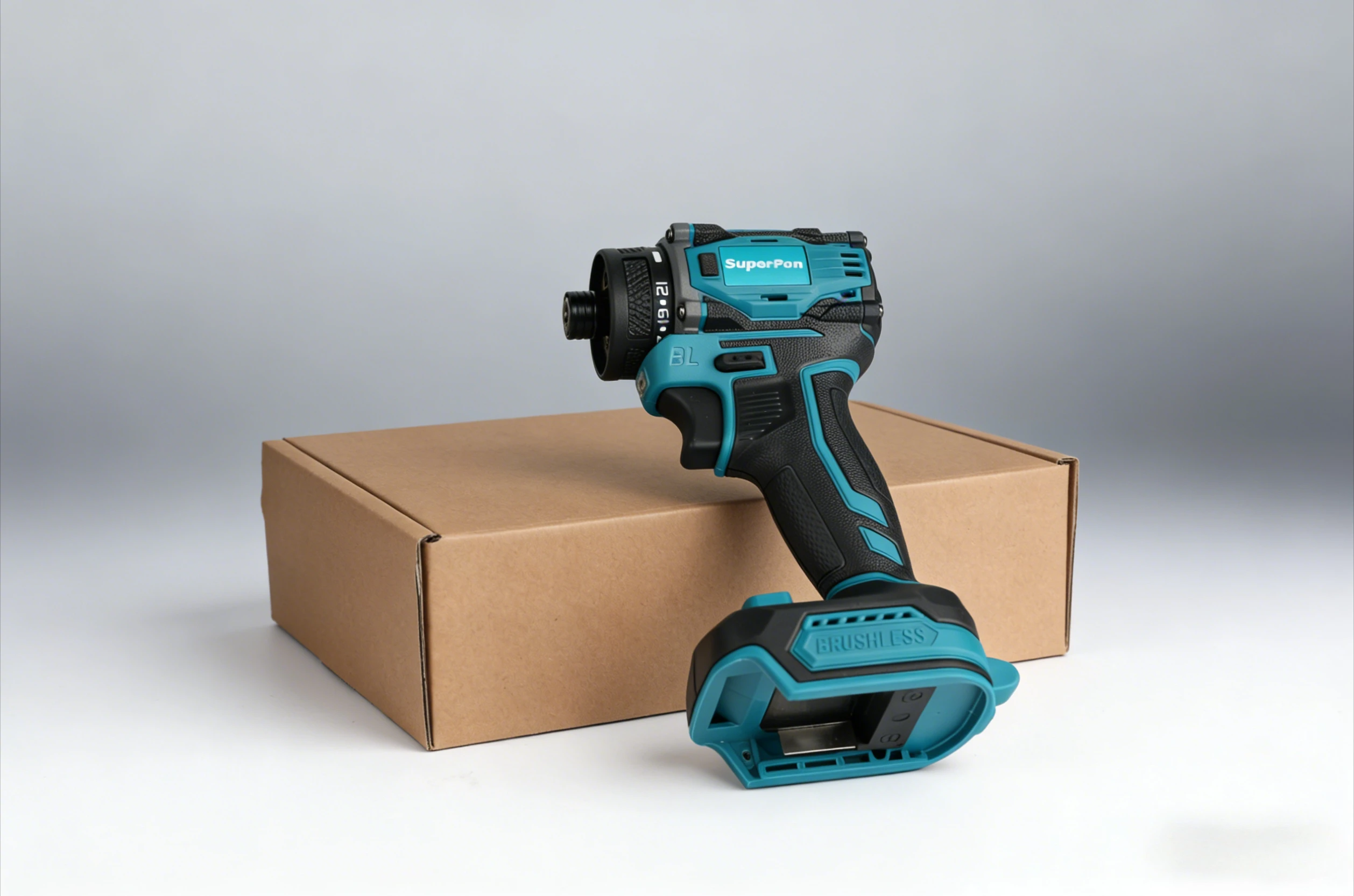 

Бесщеточный ударный шуруповерт с литиевой батареей, многофункциональный бытовой электроинструмент (без аккумулятора и адаптера питания)