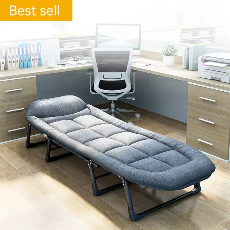 Modern Single Folding Metal Bed Light Weight and High Quantity for Outdoor Camping Apartments or Hospitals