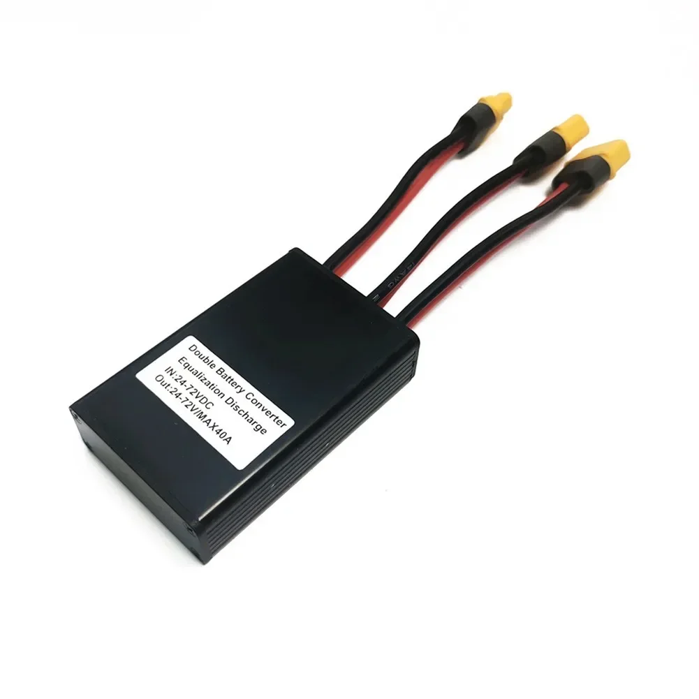 1PC 20V～72V E-bike Dual Battery Connection  Adapter Switcher Module Increase Battery Capacity Electric Bicycle Accessories