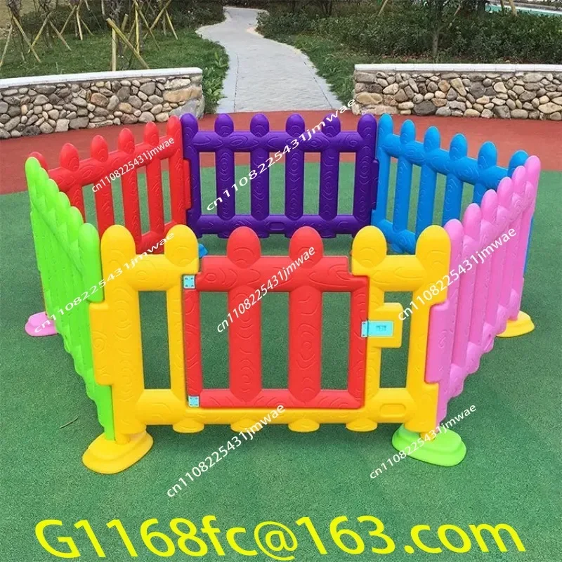 Amusement Park Multi Angle Fence, Plastic Game Fence, Children's Fence, Kindergarten Outdoor Fence part