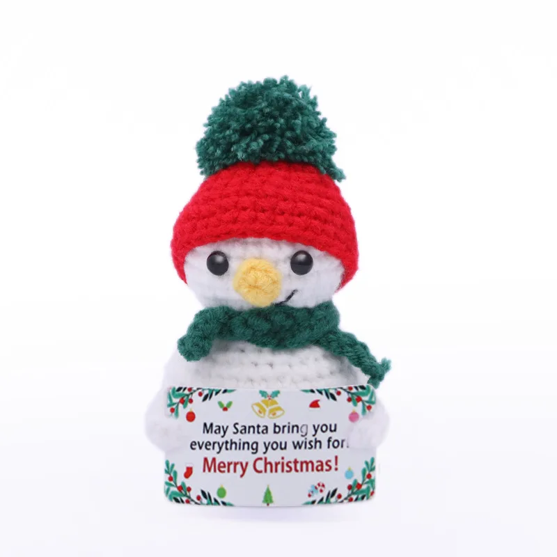 

Новые рождественские милые куклы ручной работы: плюшевые игрушки Санта-Клауса и белого медведя (готовые)