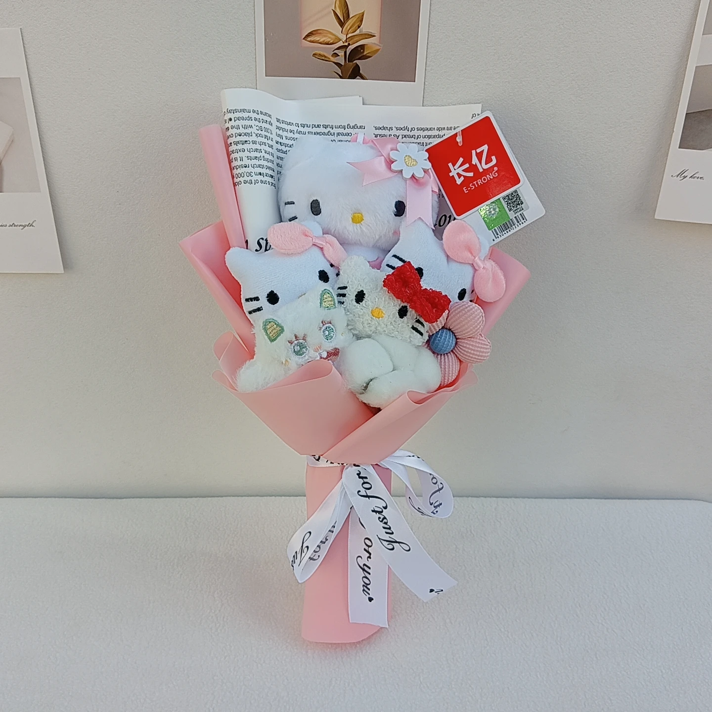 Rose Bouquets and Hello Kitty Kuromi Cinnamoroll Doll Are Perfect for Home and Wedding Decorations Valentine's Day Gifts