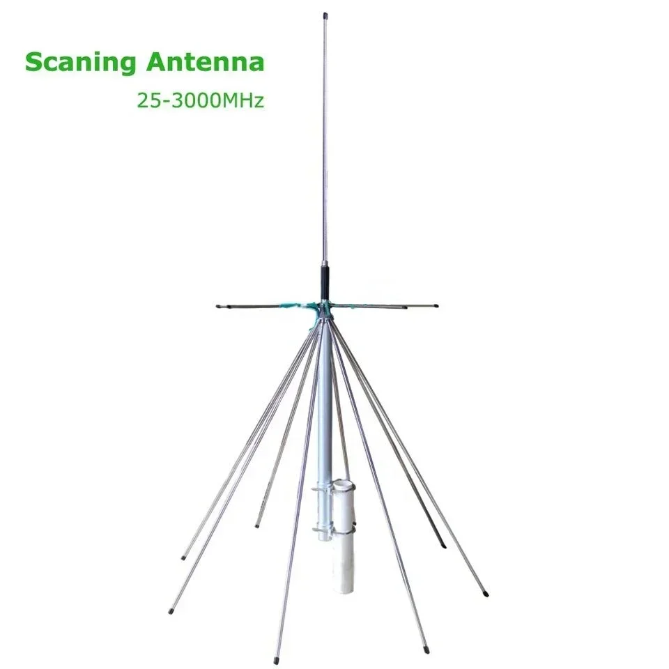 3.5dBi  D130 25-3000mhz Scanning discone antenna/d3000 antenna