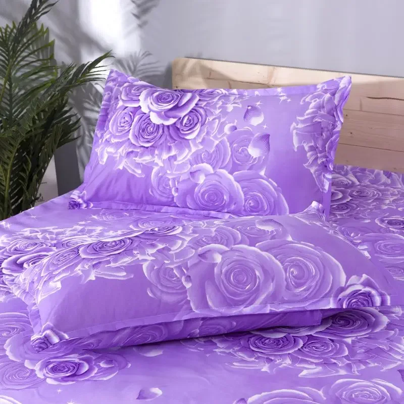 Floral Pattern Pillow Cover Case For Adults Students Dormitory Single Size Korean Style Velvet Thick Cute Envelope Design