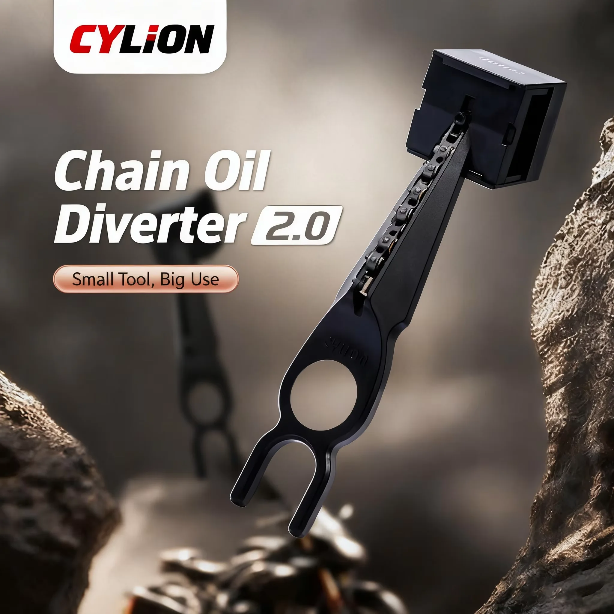 ترقية 1/2 قطعة دراجة نارية سلسلة مزيتة رذاذ التشحيم مزيتة أداة خالية من الفوضى سلسلة الشمع سلسلة الأنظف مرفق سلسلة قضيب الزيت #2