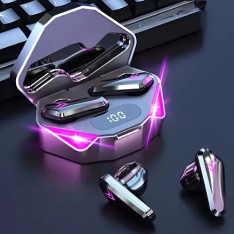 TWS Wireless Earphone Bluetooth Headphone 65ms Low Latency Earbud Esport Gaming Headset Gamer with Mic For Oppo A7 Pro Max  A6M