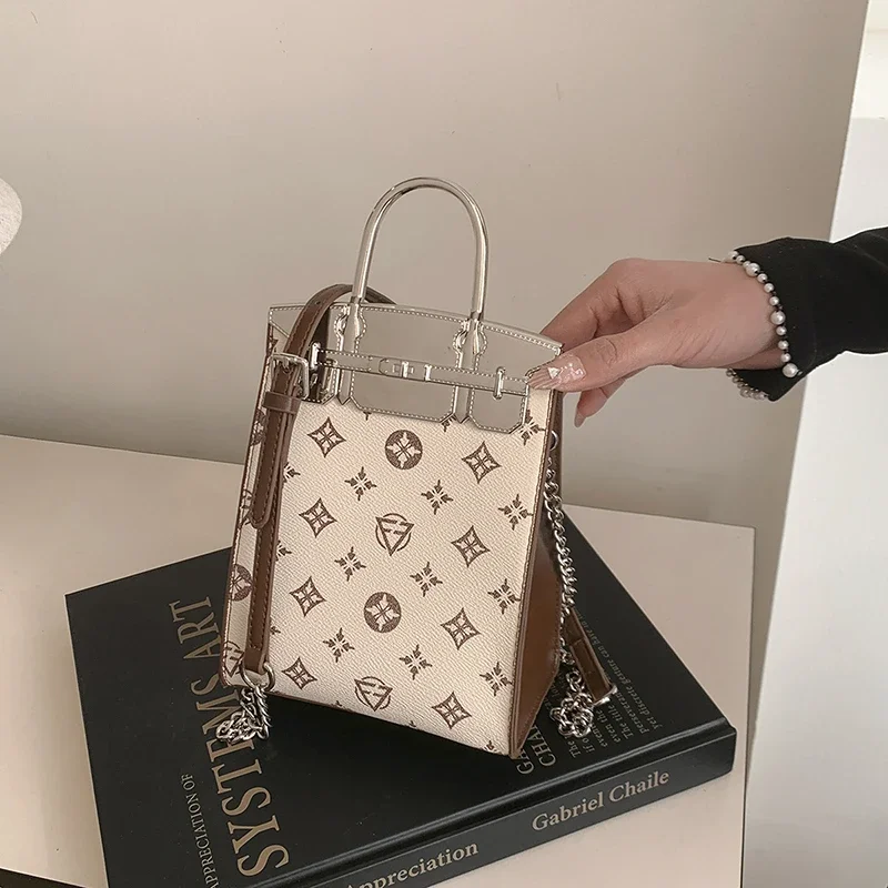 

High-End Unique Vintage Crossbody Bag Messenger Stylish For Women With Trendy Design Solid Color