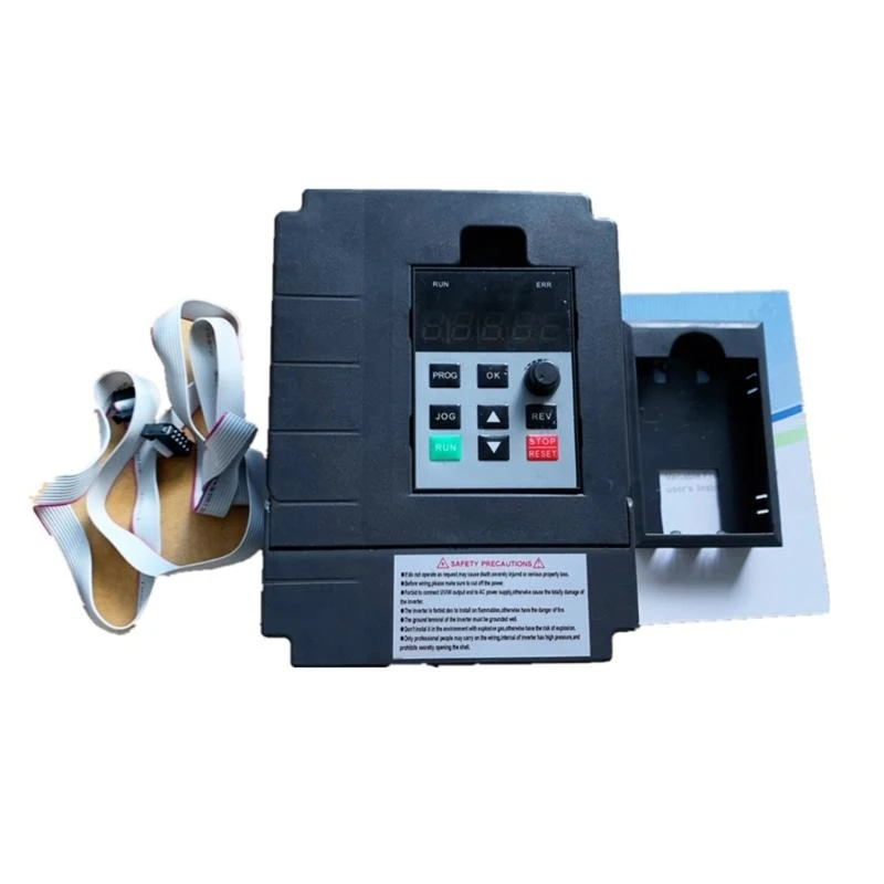

J6PD VFD Variable Frequency Drive VFD Inverters Single Phase to 3Phases Converters for Spindle Motor Speed Control Easy Use