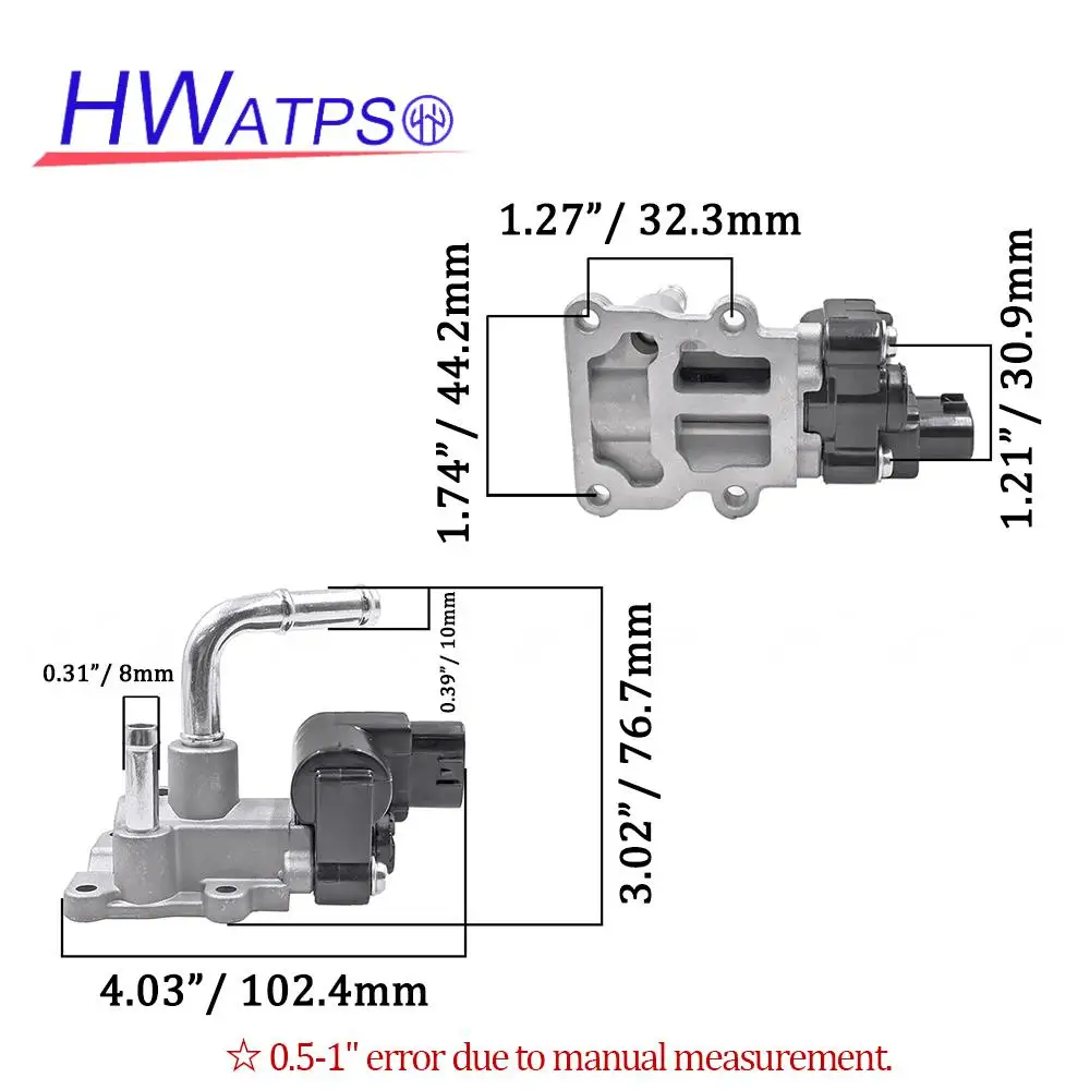 Vanne de commande d'air de ralenti avec joint et capteur de position d'accélérateur, Toyota Highlander 3.0L 1MZFE, 89452-33030, 22270-20050, TH244, nouveau