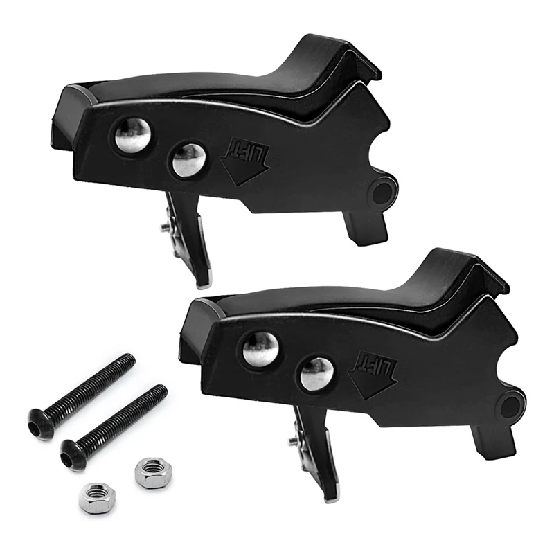 AT43-2PCS Clips With Miter Saw Mounting Brackets For Dewalt's DW7231 Mounting Bracket,For Dewalt Heavy Duty Miter Saw Stand