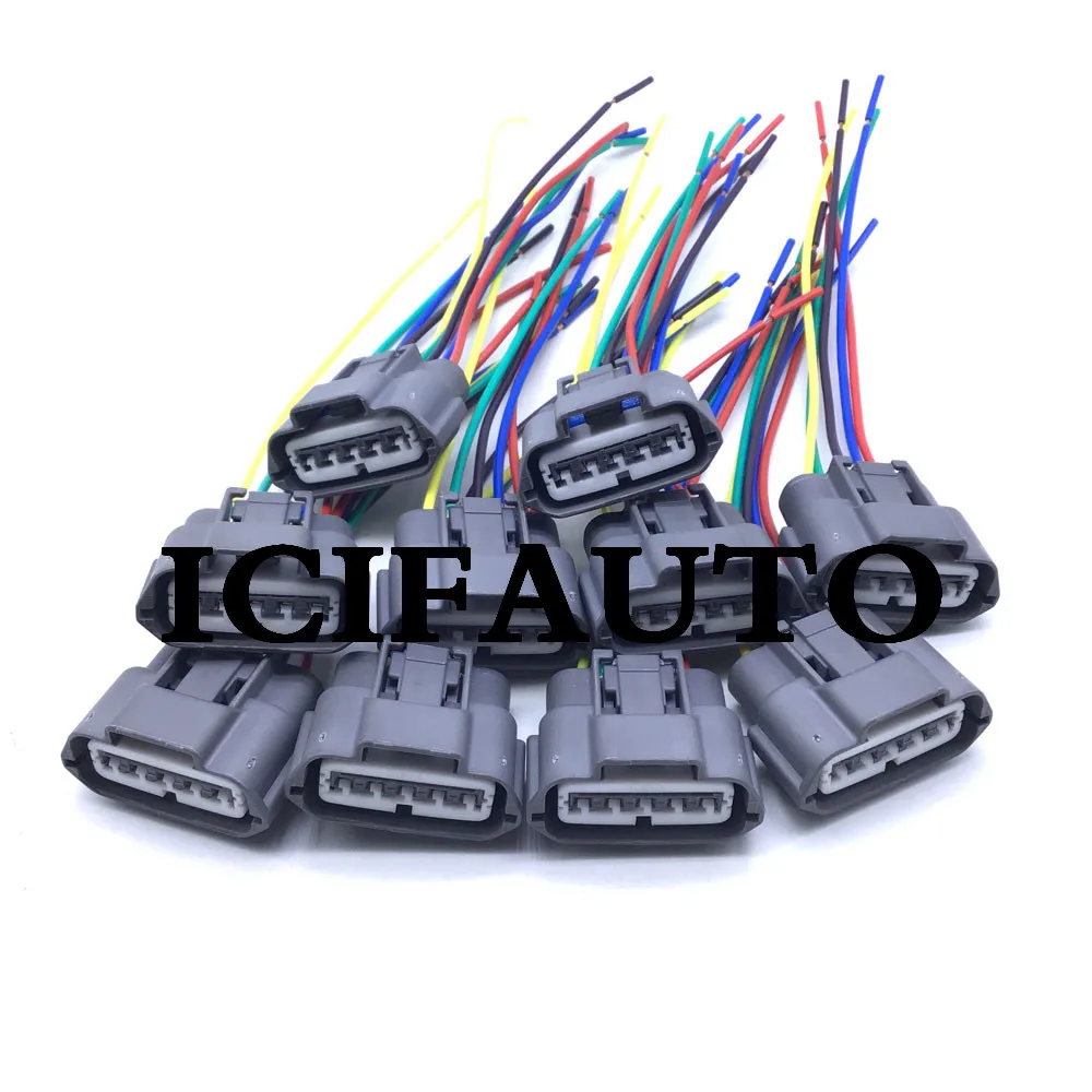 1/2/5/10 Connector of Air Flow Meter for Nissan Subaru Micra Infiniti 22680-4M500, 22680-4M501, 22680-AU300,22680-AD201