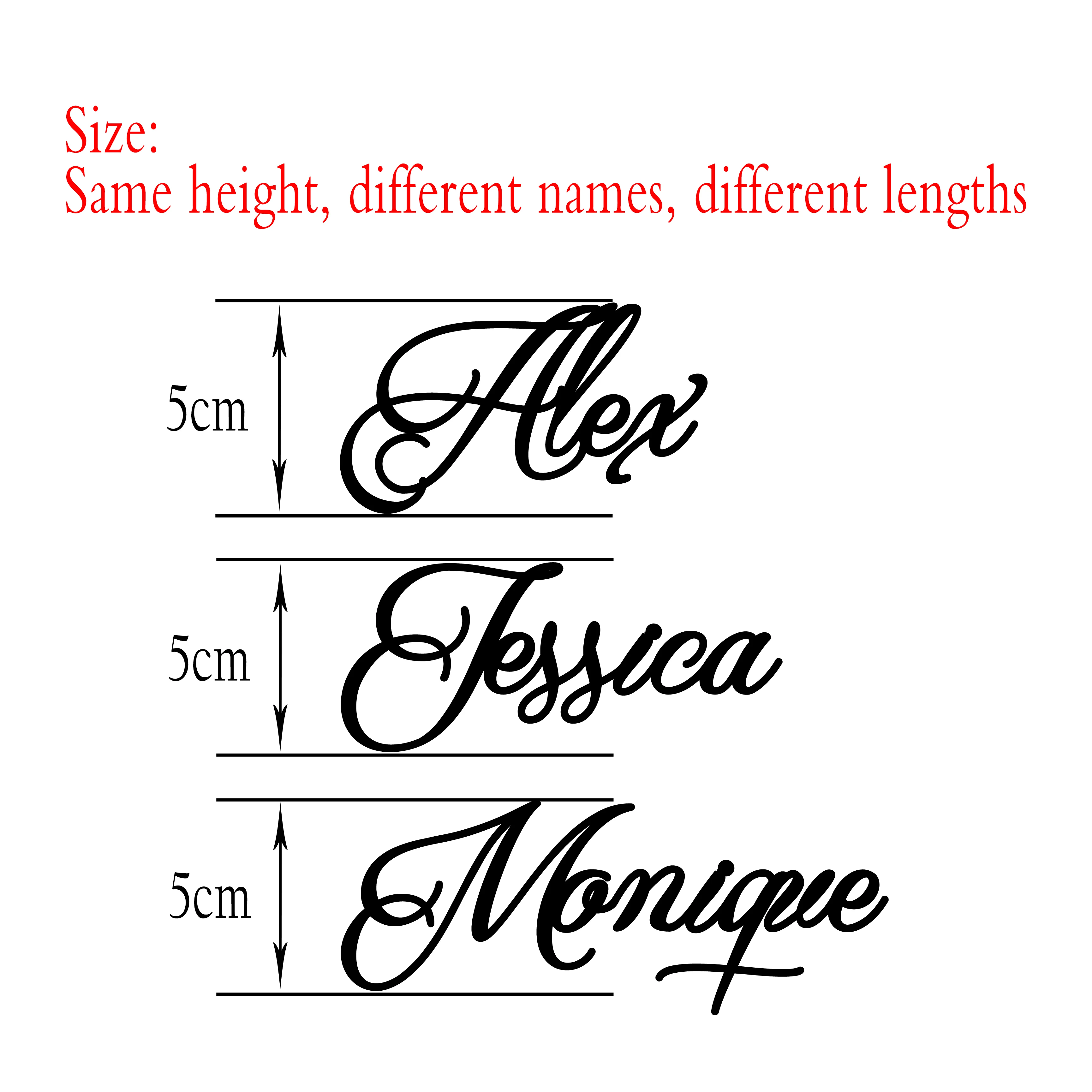 Customized Wedding Name Tags,Acrylic Name Place Cards,Birthday Place Setting,Table Decor for Wedding Party Souvenirs