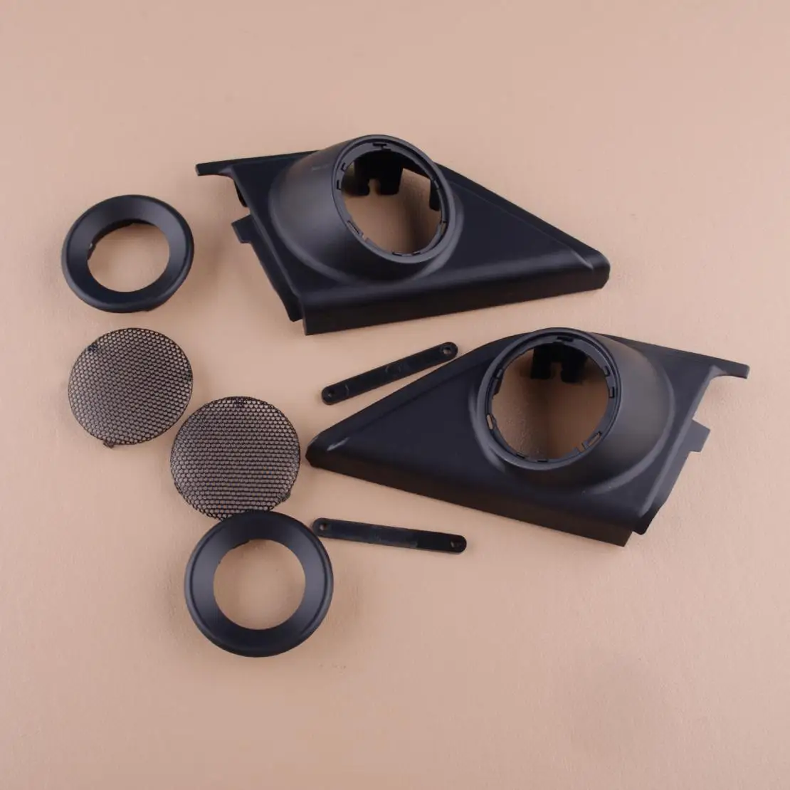 

1Pair Car Front Door Tweeters Speakers Cover Panel Trim Kit Fit for Honda CRV CR-V 2017 2018 2019