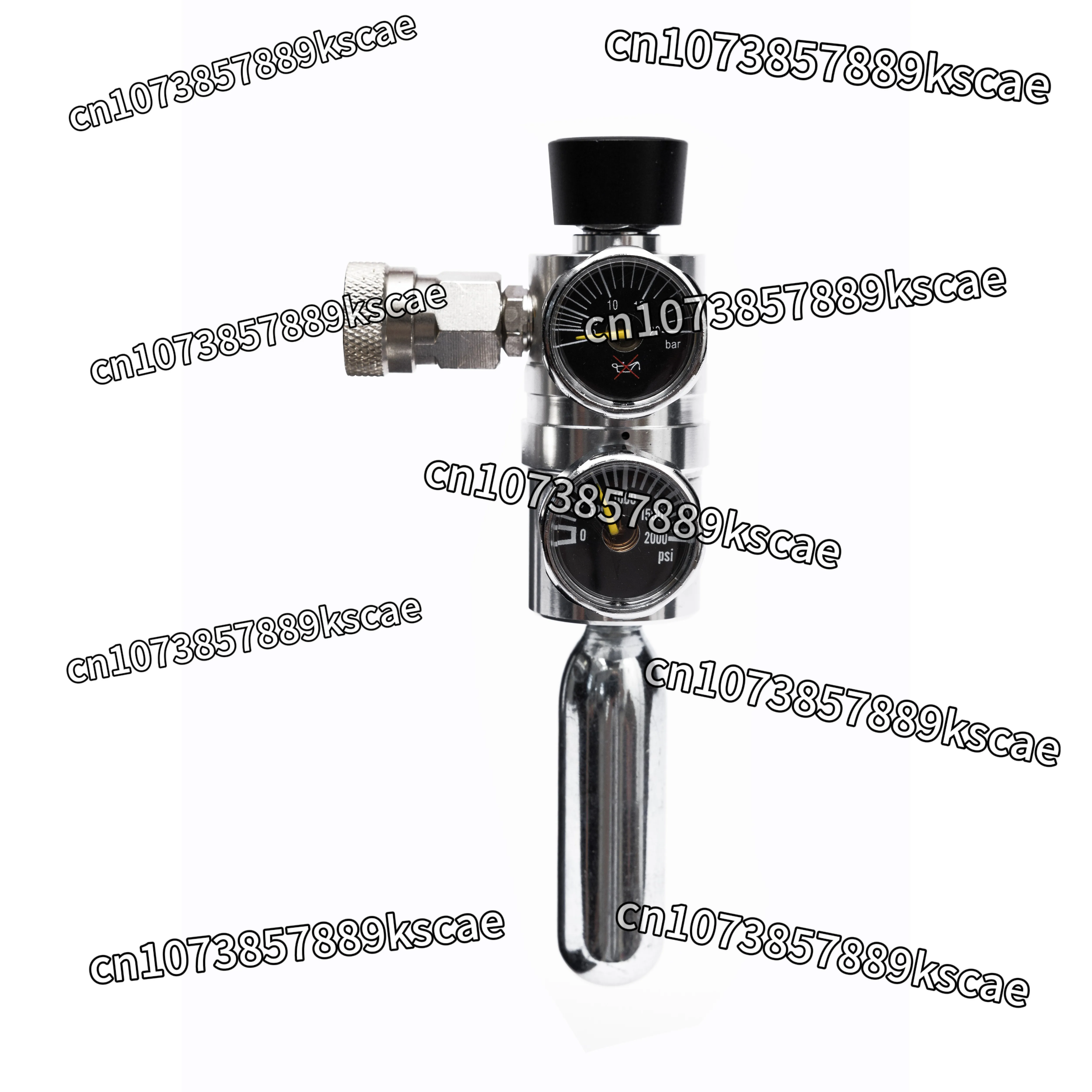 Double gauge pressure reducing valve 9bar extraction pneumatic coffee machine special