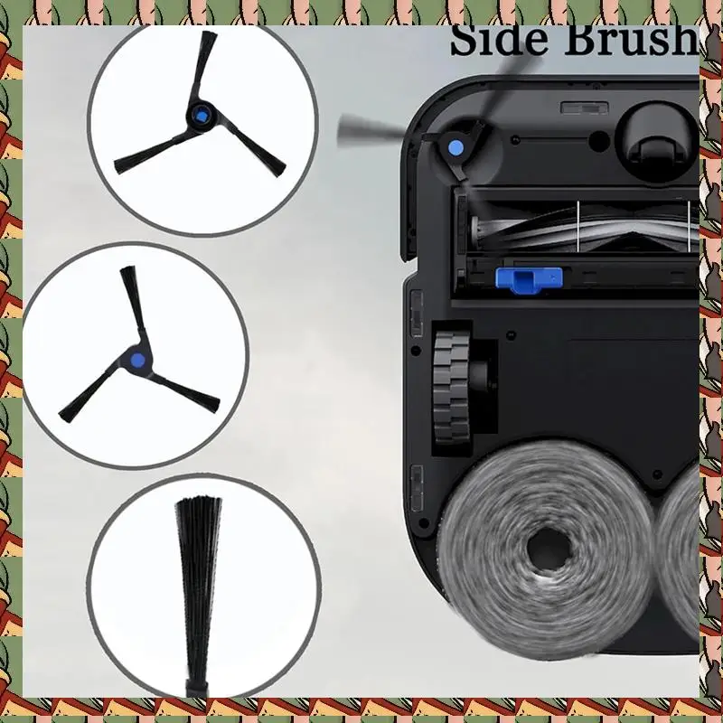 

B75A 2Set For Ecovacs Deebot X2 / X2 Omni / X2 Pro / DEX86 Robot Main Side Brushes Hepa Filter Mop Cloth Dust Bags