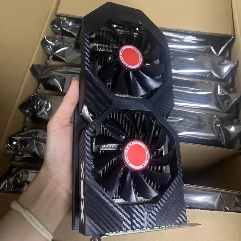 Wholesale rx590 8GB 2304SP GPU Graphics Card rx 580 590 8gb Desktop Graphics Card rx 580 2048SP Game Graphics Card