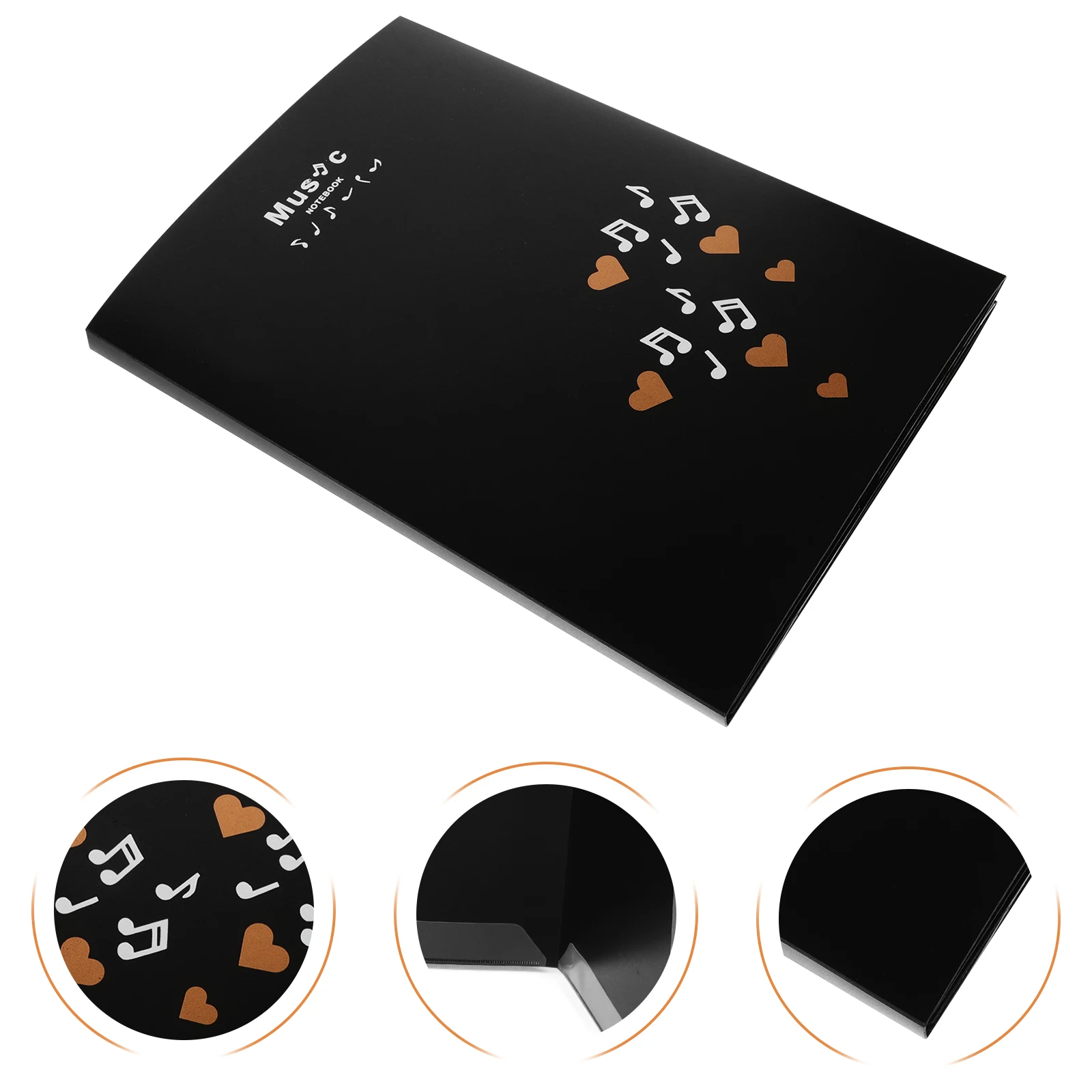 

Sheet Music A4 Durable Plastic Organizer Document Protector For School Office Home Use Multi-Function Storage Bag Desktop