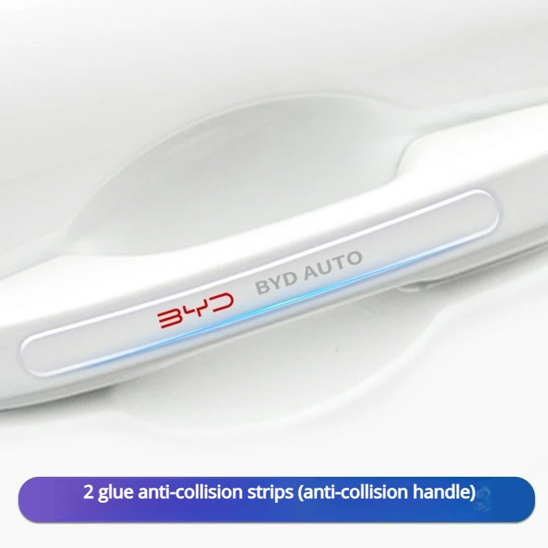 FOR Byd car door handle anti-scratch stickers Qin L Song plus Tang dmi Honor Edition Yuan car door Bowl Protective film