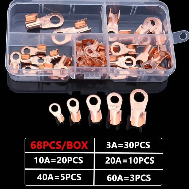 68Pcs Copper Batter… - image