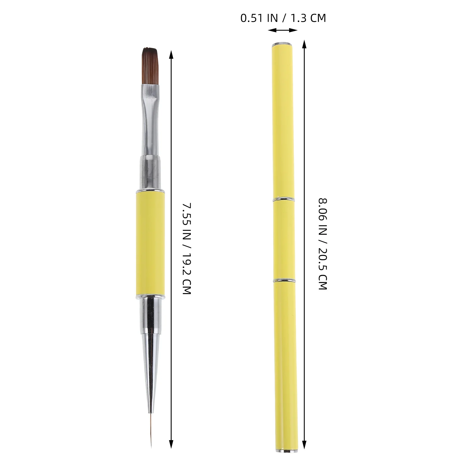 3 pezzi pennelli per nail art set di penne punteggiate a doppia punta con doppia punta fine per strumenti di disegno dettagli per manicure per salone di bellezza