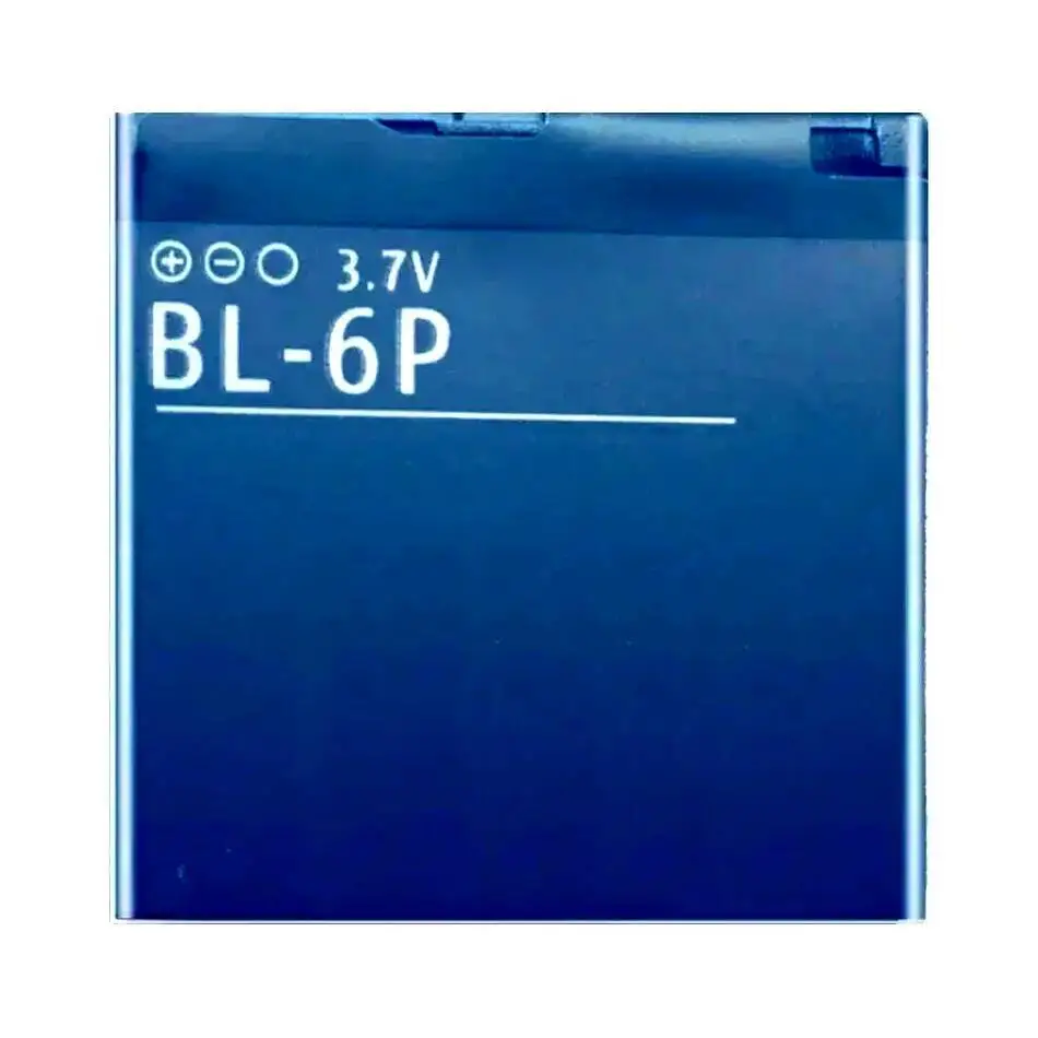 بطارية الهاتف المحمول خفيفة الوزن 830 مللي أمبير في الساعة BL-6P لهاتف Nokia 6500C 6500 Classic 7900 Prism 7900P #2