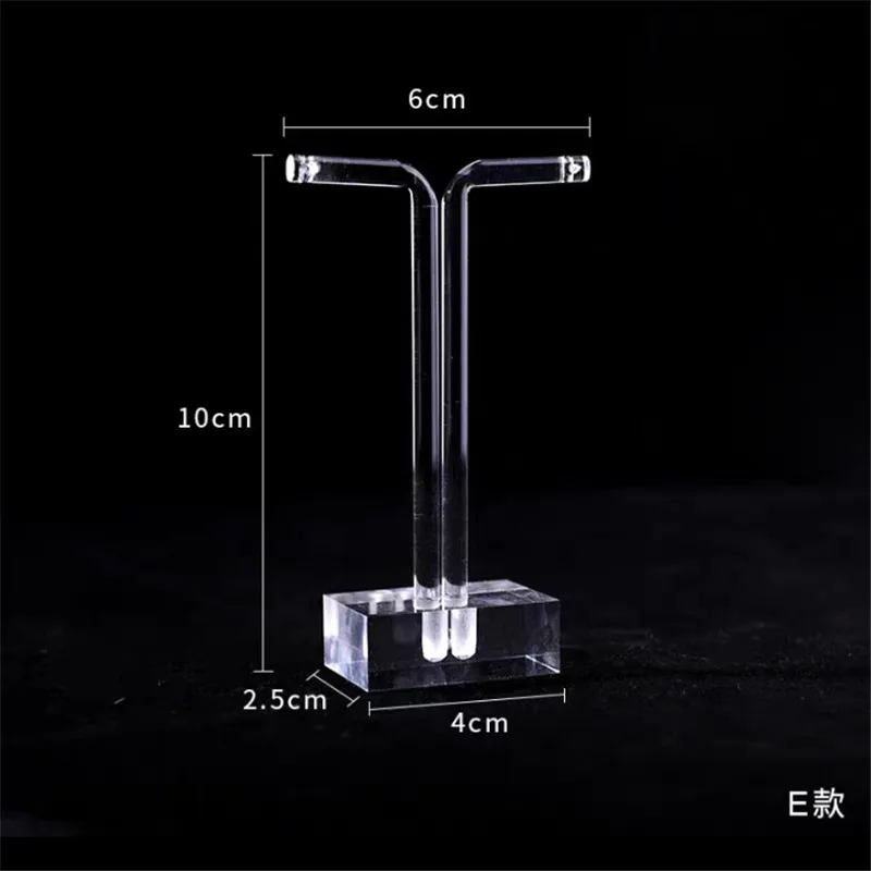 Clear Acrylic Hanging Earring Display Stand Jewelry Showing Case Earring Organizer Earring Holder Jewellery Stands