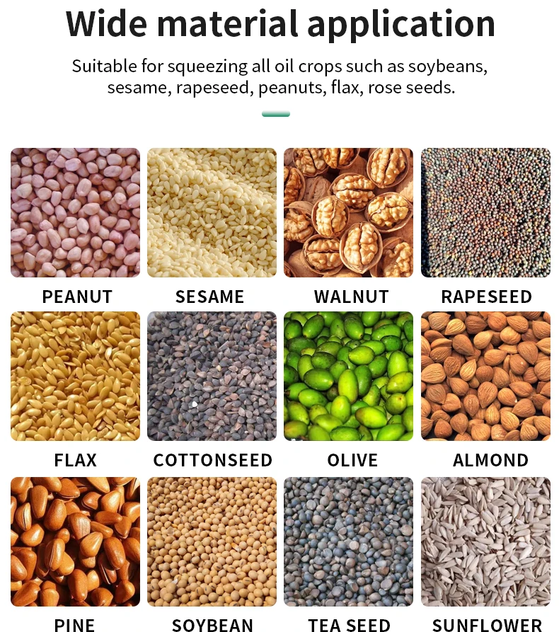 100-150 kg/u Kokosolie Making Machine Kokosolie Persmachine Copra Olie Persmachines