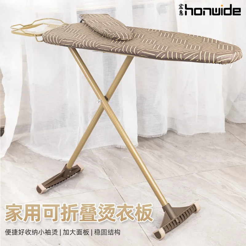 

Ironing board Household folding large ironing table rack iron pad vertical
